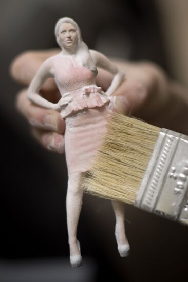 Studio work in 3D modeling in Moscow