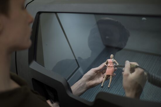 Studio work in 3D modeling in Moscow