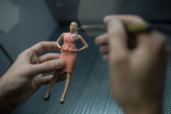 Studio work in 3D modeling in Moscow