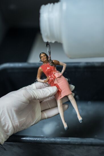 Studio work in 3D modeling in Moscow