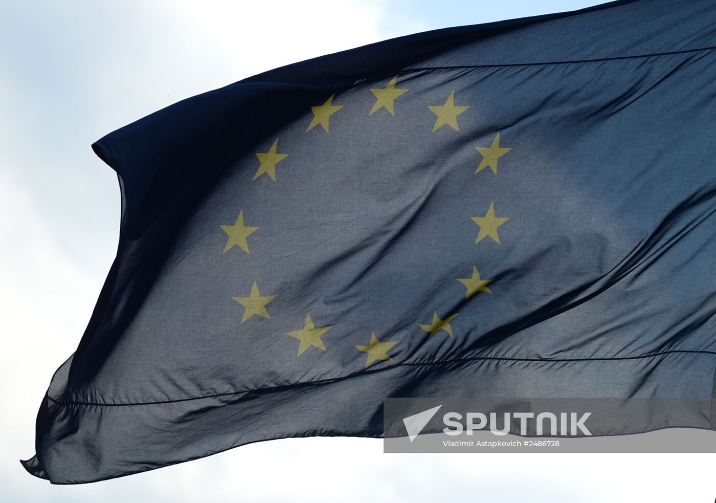 European Union flags in Berlin