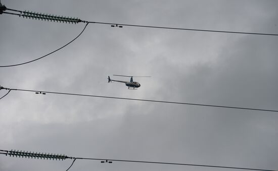 Helicopter Race for the Mill Cup