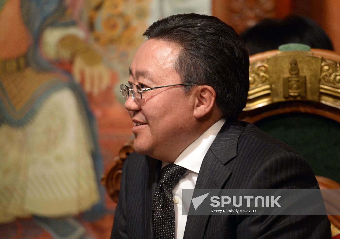 Vladimir Putin's working visit to Mongolia