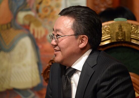 Vladimir Putin's working visit to Mongolia