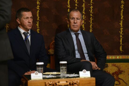 Vladimir Putin's working visit to Mongolia