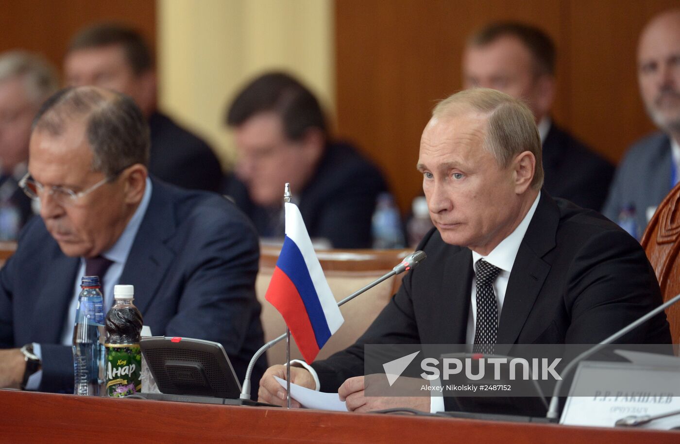 Vladimir Putin's working visit to Mongolia
