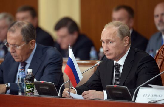 Vladimir Putin's working visit to Mongolia