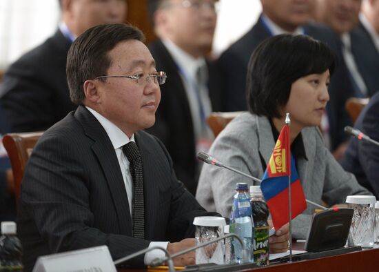 Vladimir Putin's working visit to Mongolia