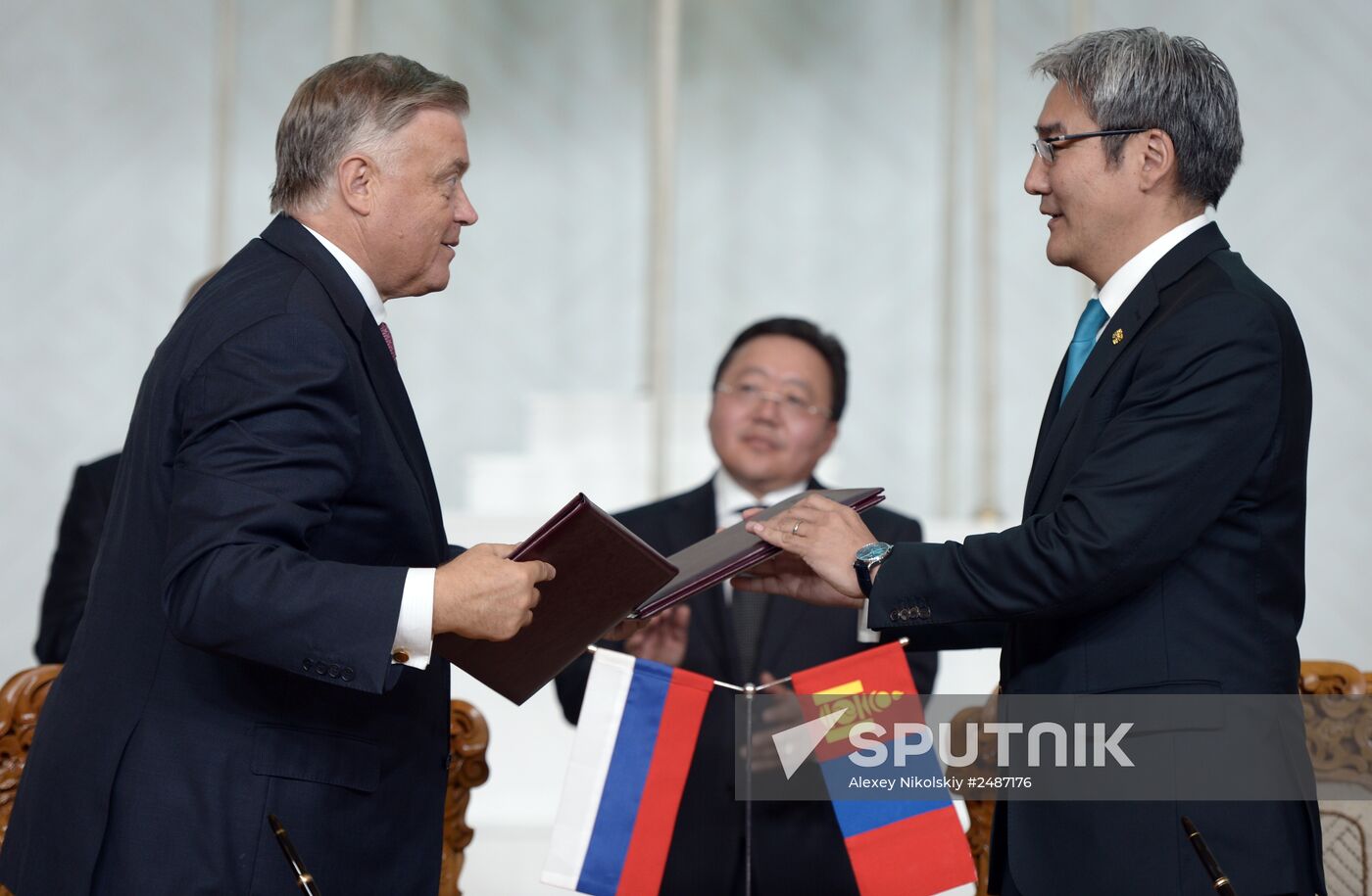 Vladimir Putin's working visit to Mongolia