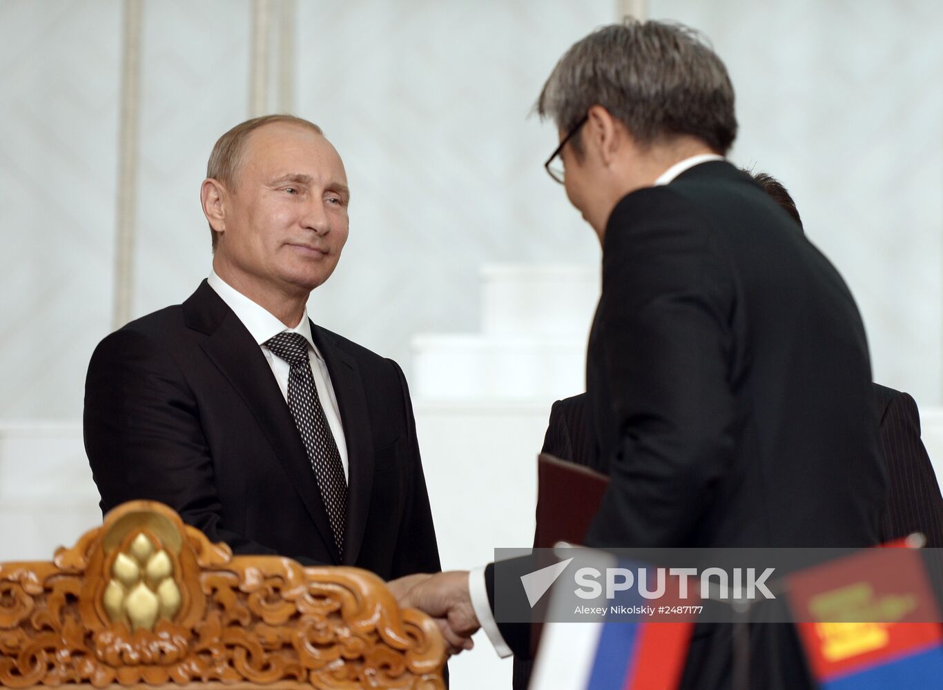 Vladimir Putin's working visit to Mongolia