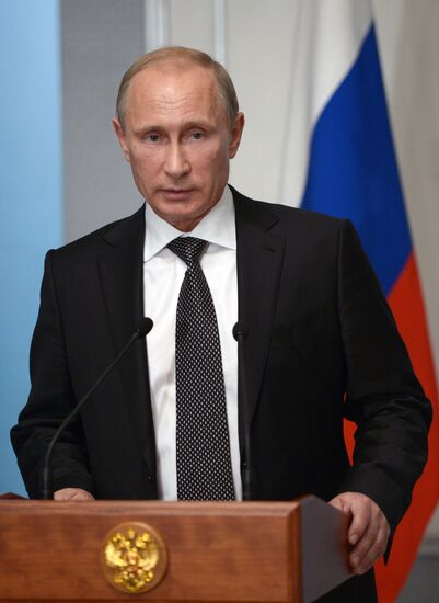 Vladimir Putin's working visit to Mongolia