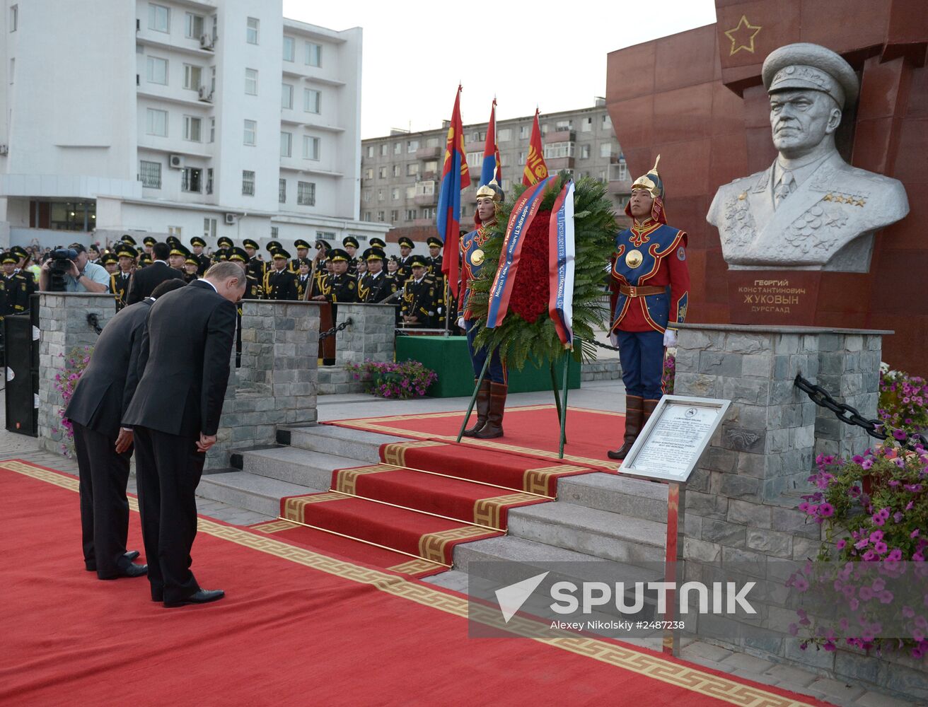Vladimir Putin's working visit to Mongolia
