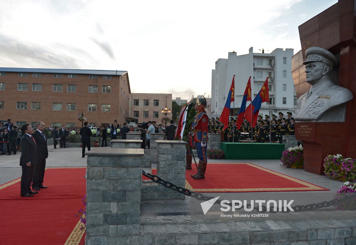 Vladimir Putin's working visit to Mongolia