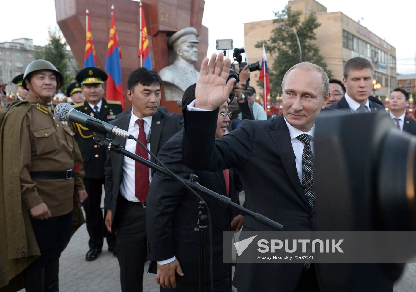 Vladimir Putin's working visit to Mongolia