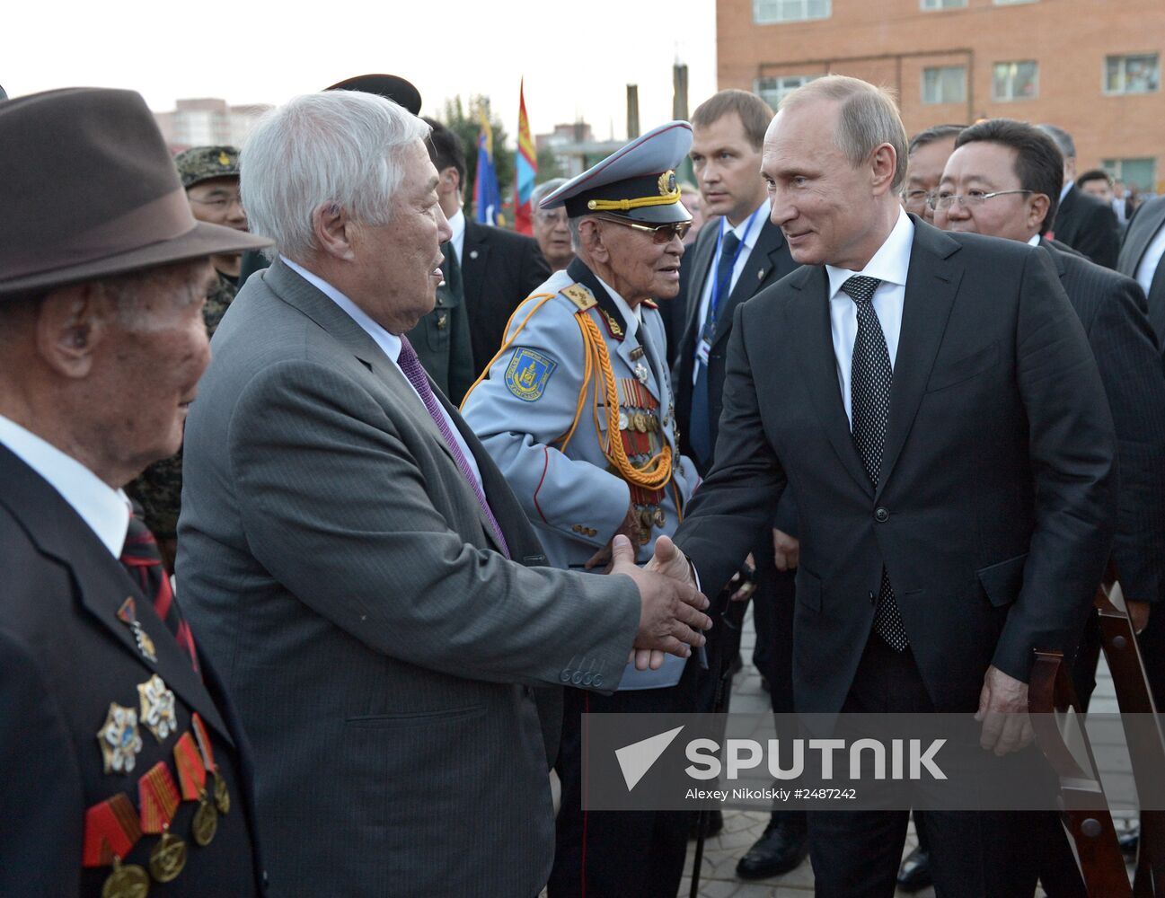 Vladimir Putin's working visit to Mongolia