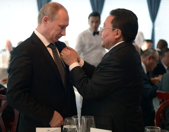 Vladimir Putin's working visit to Mongolia