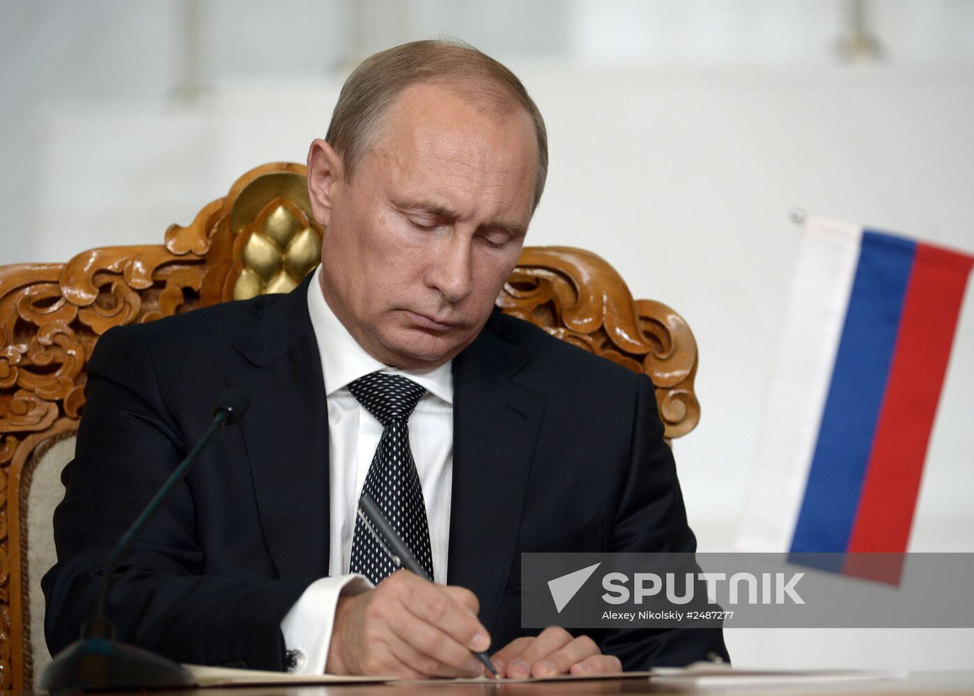 Vladimir Putin's working visit to Mongolia