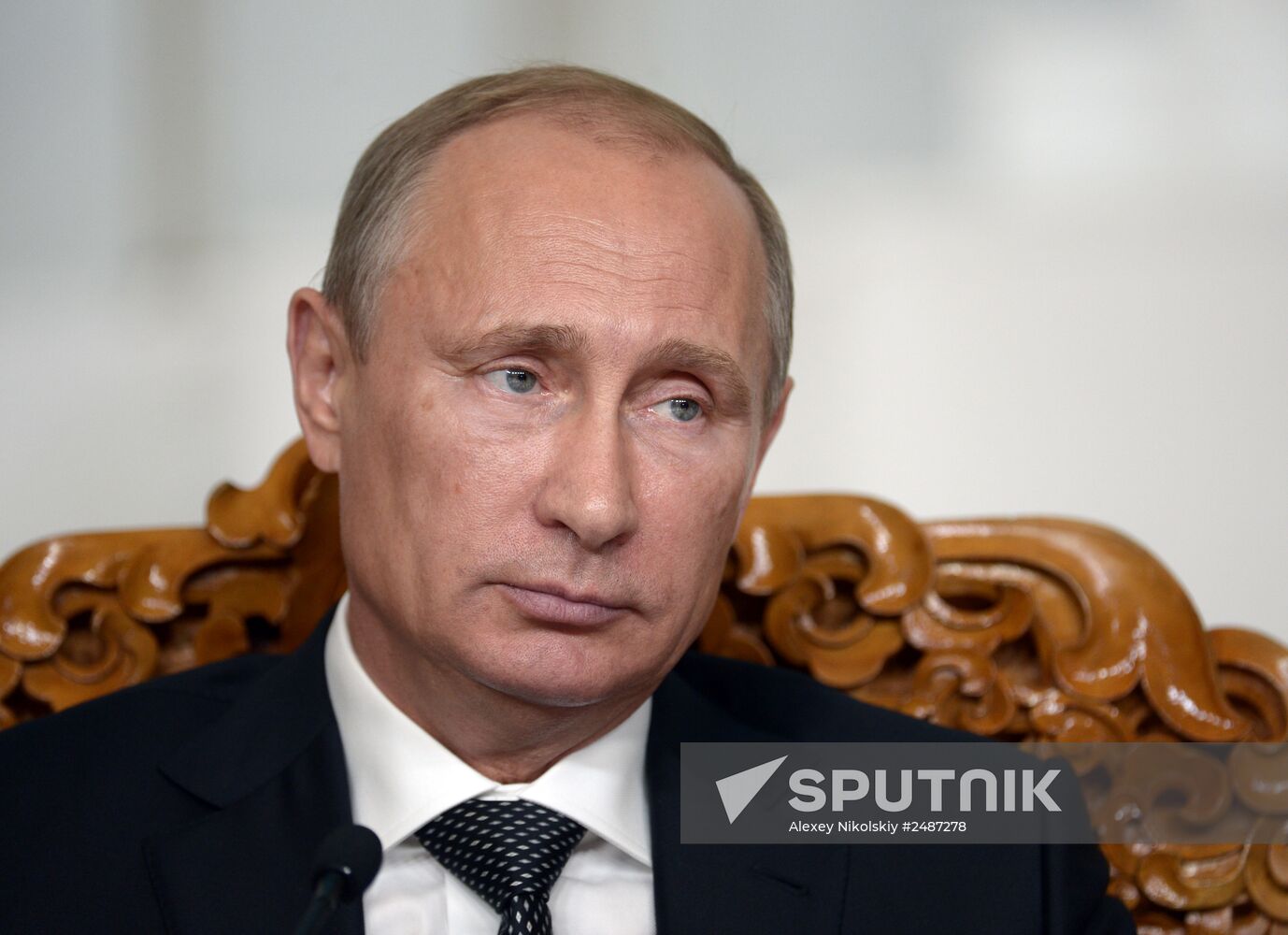 Vladimir Putin's working visit to Mongolia