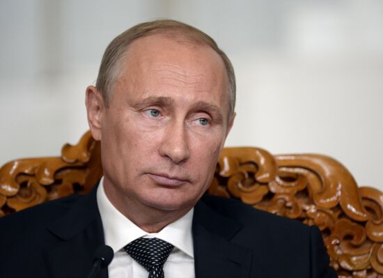 Vladimir Putin's working visit to Mongolia
