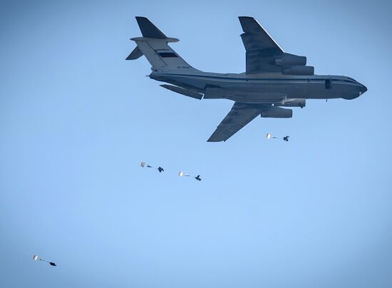 A joint Russian-Belarusian tactical exercise in the Krasnodar Territory
