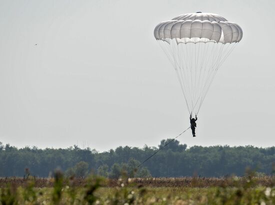 A joint Russian-Belarusian tactical exercise in the Krasnodar Territory