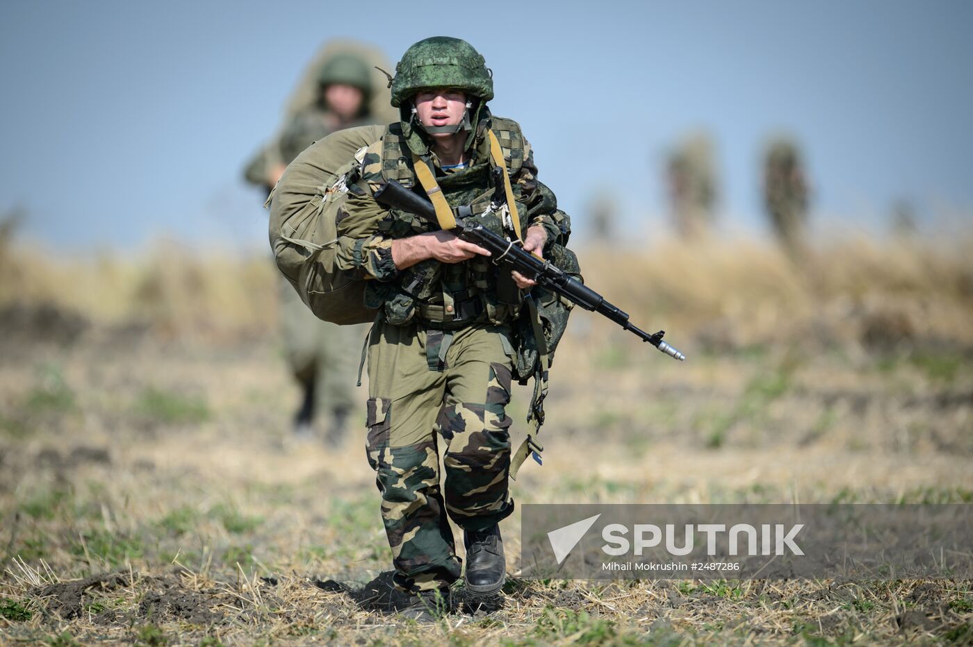 A joint Russian-Belarusian tactical exercise in the Krasnodar Territory