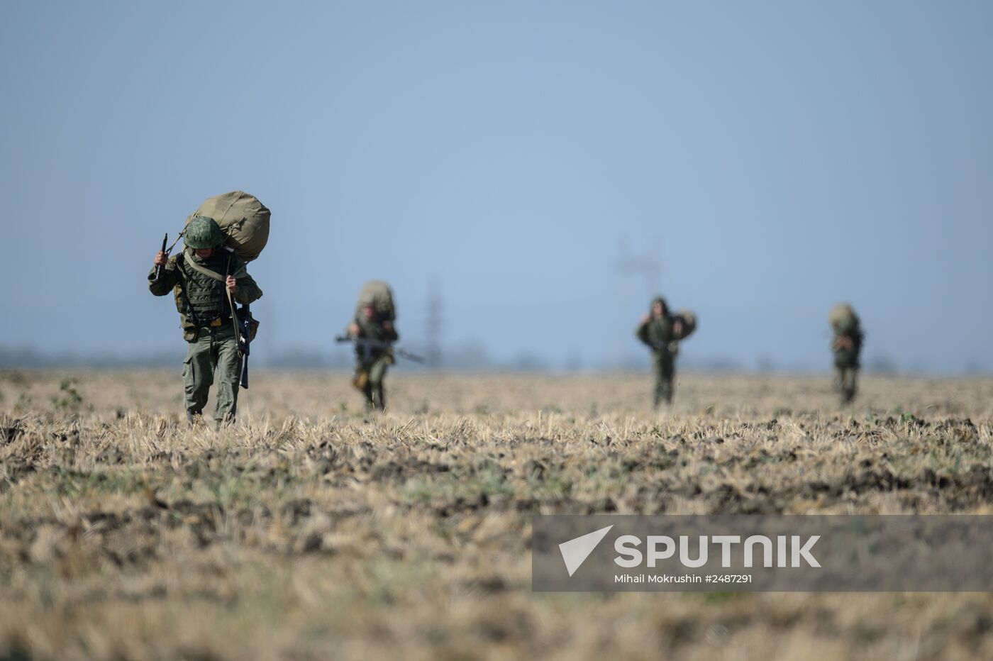 A joint Russian-Belarusian tactical exercise in the Krasnodar Territory