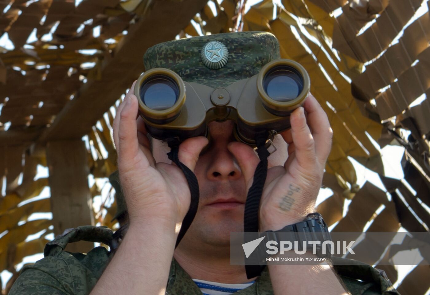 A joint Russian-Belarusian tactical exercise in the Krasnodar Territory