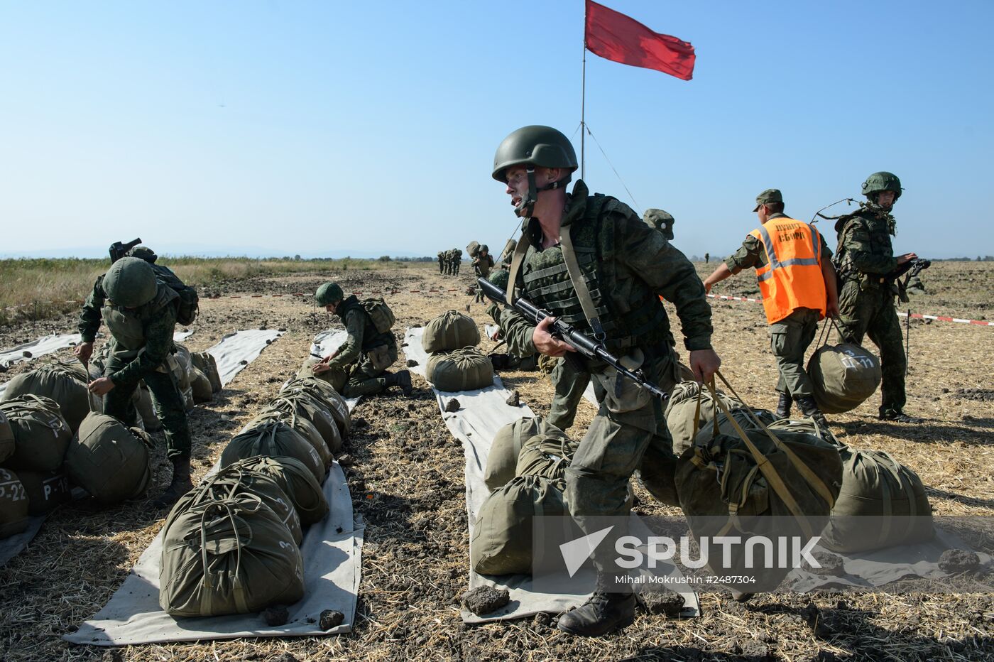 A joint Russian-Belarusian tactical exercise in the Krasnodar Territory