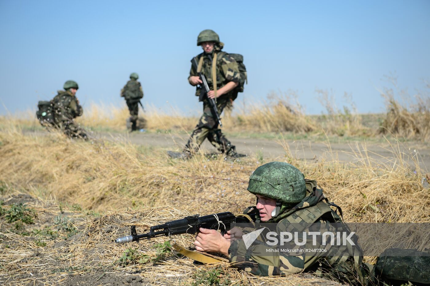 A joint Russian-Belarusian tactical exercise in the Krasnodar Territory