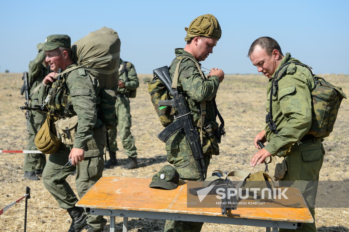 A joint Russian-Belarusian tactical exercise in the Krasnodar Territory
