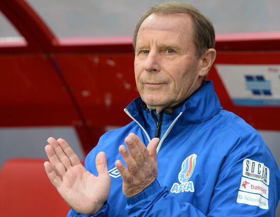 Russia vs. Azerbaijan friendly football match