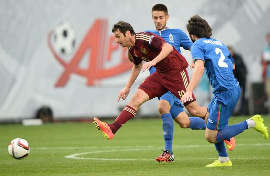 Russia vs. Azerbaijan friendly football match
