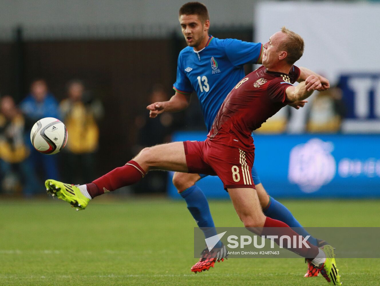Russia vs. Azerbaijan friendly football match