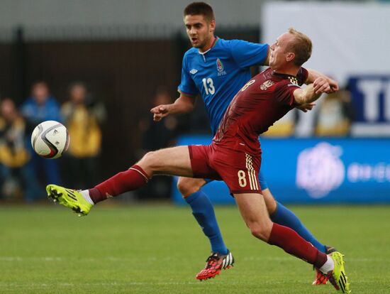 Russia vs. Azerbaijan friendly football match