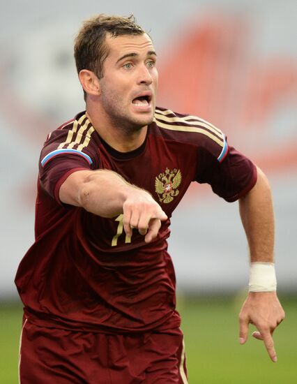 Russia vs. Azerbaijan friendly football match