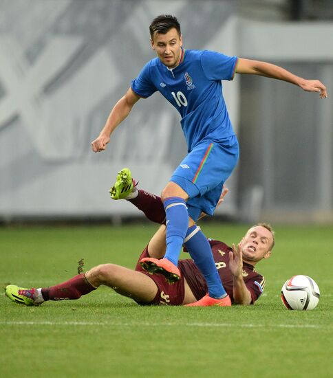 Russia vs. Azerbaijan friendly football match