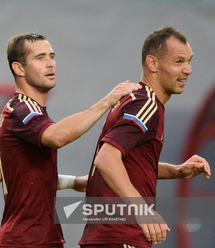 Russia vs. Azerbaijan friendly football match