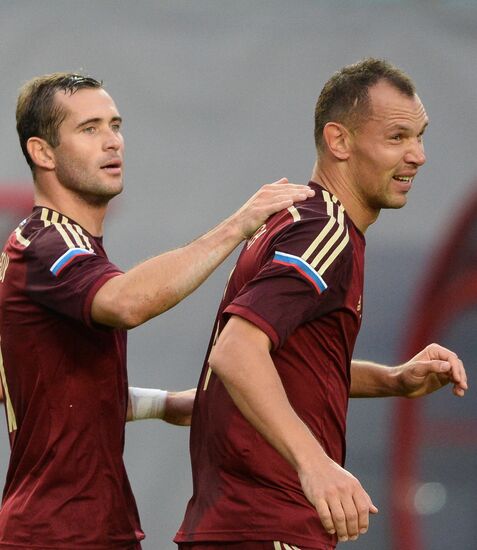 Russia vs. Azerbaijan friendly football match