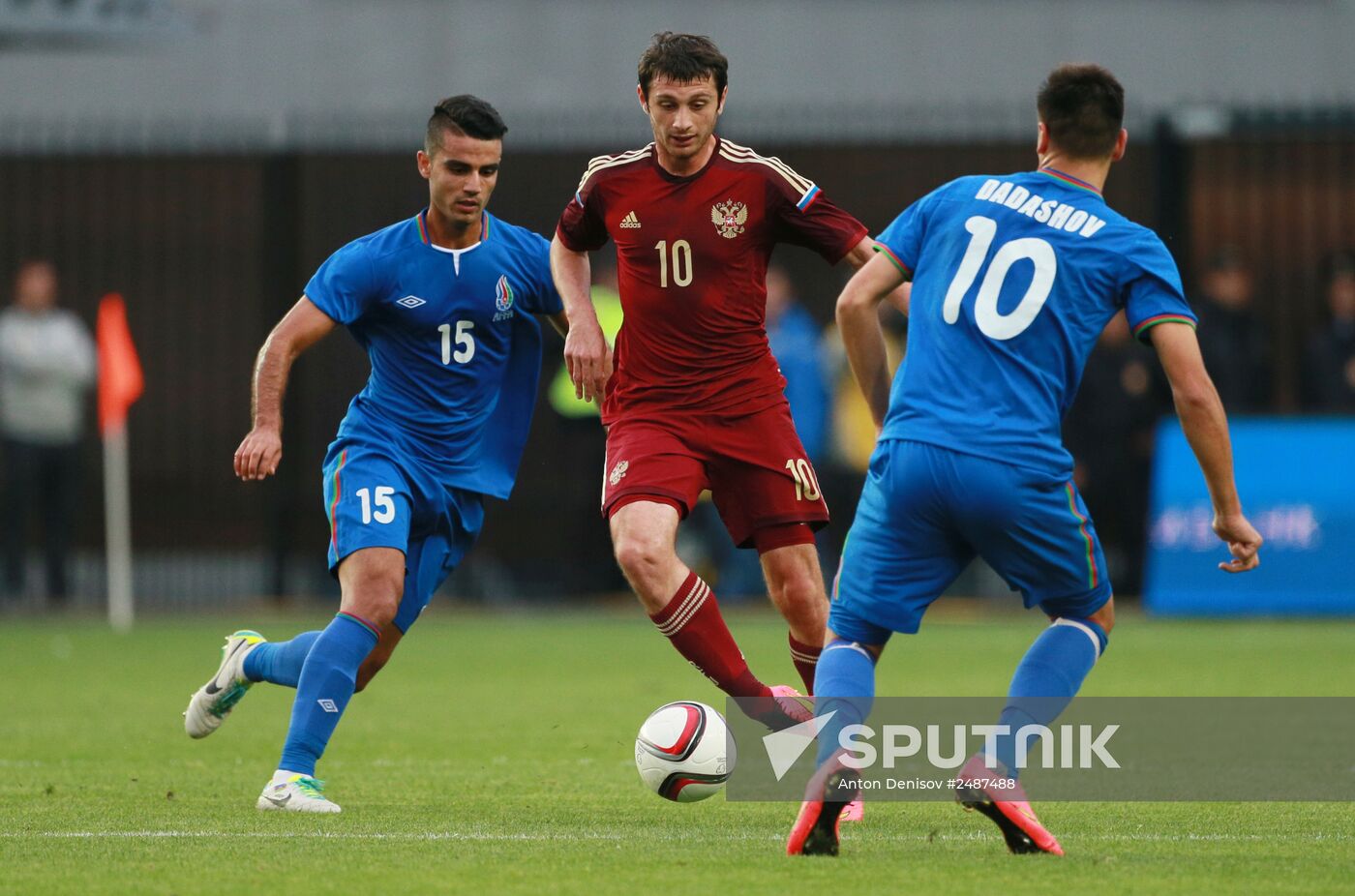 Russia vs. Azerbaijan friendly football match