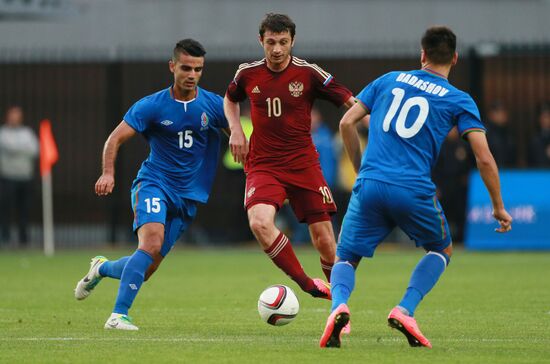 Russia vs. Azerbaijan friendly football match
