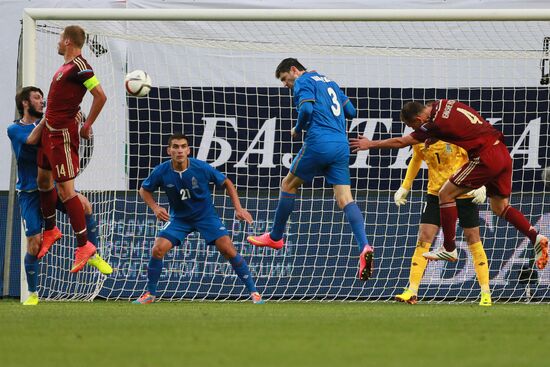 Russia vs. Azerbaijan friendly football match