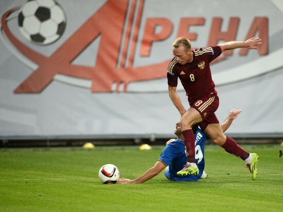 Russia vs. Azerbaijan friendly football match