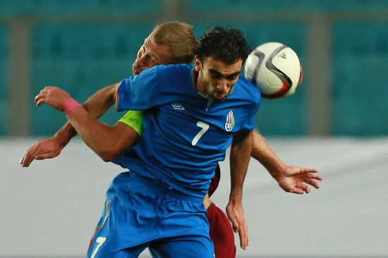 Russia vs. Azerbaijan friendly football match