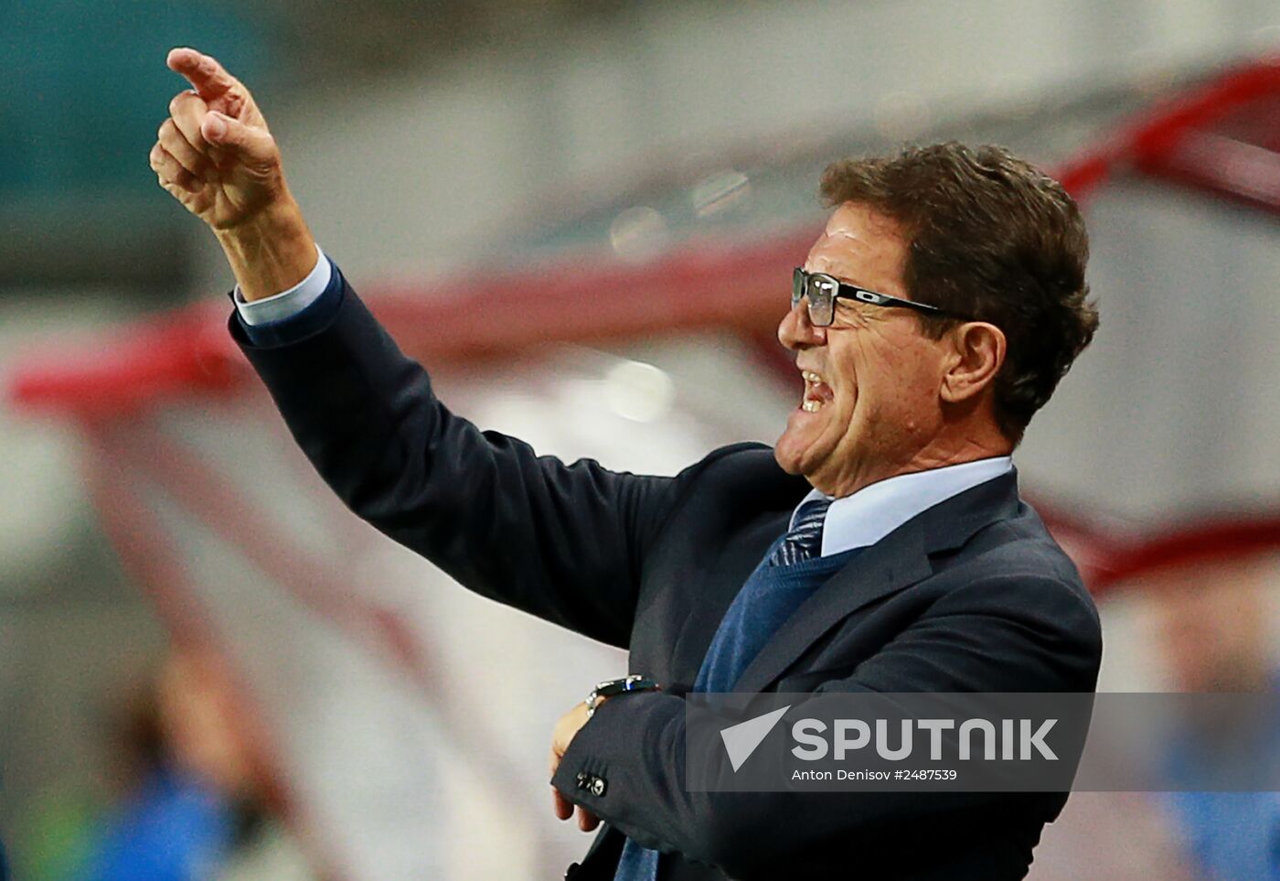 Russia vs. Azerbaijan friendly football match