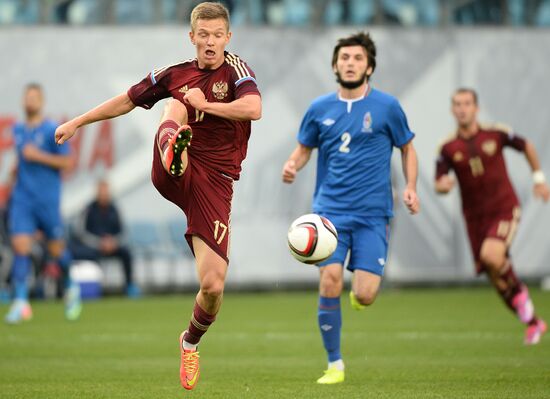 Russia vs. Azerbaijan friendly football match