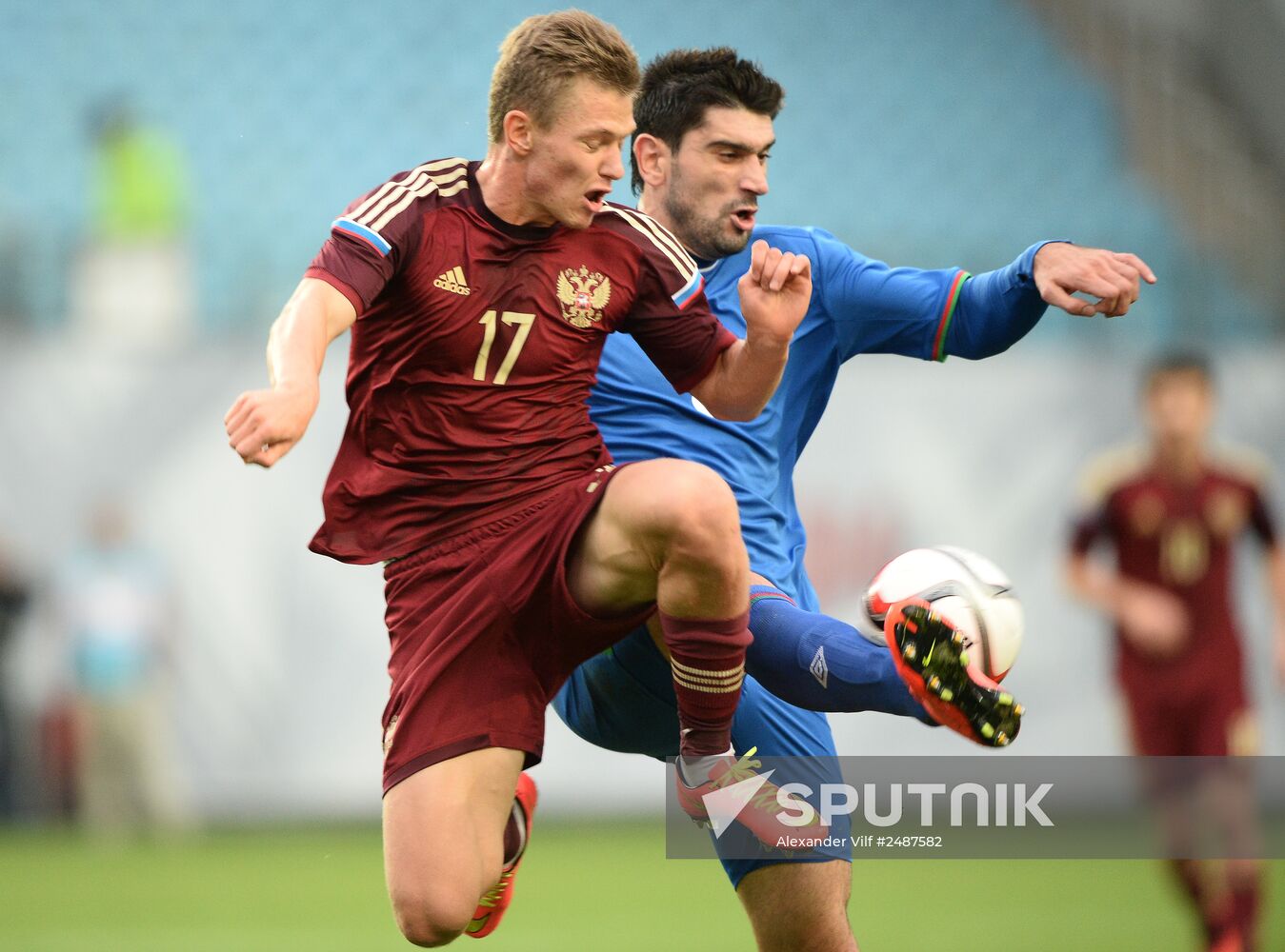 Russia vs. Azerbaijan friendly football match