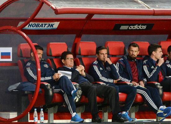 Russia vs. Azerbaijan friendly football match