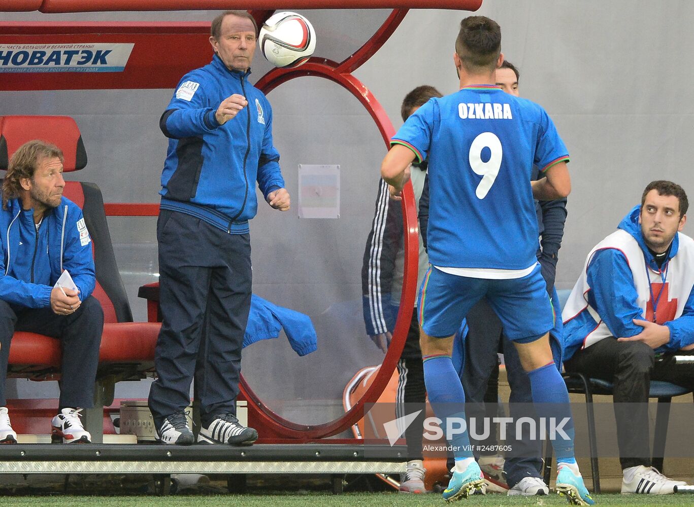 Russia vs. Azerbaijan friendly football match