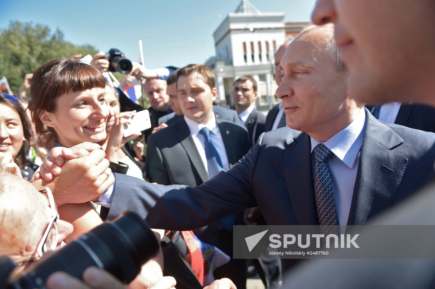 Vladimir Putin's working visit to Gorno-Altaisk